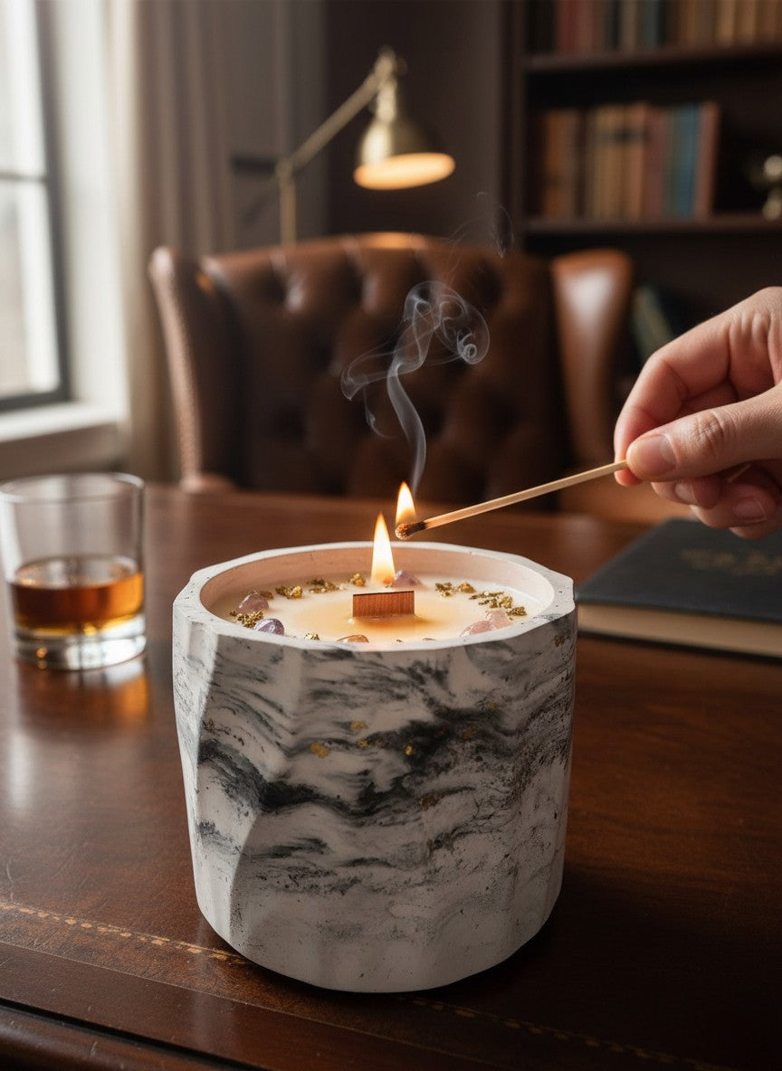 3 oz Eco-Resin Candle | Moonlit Wolf Creations