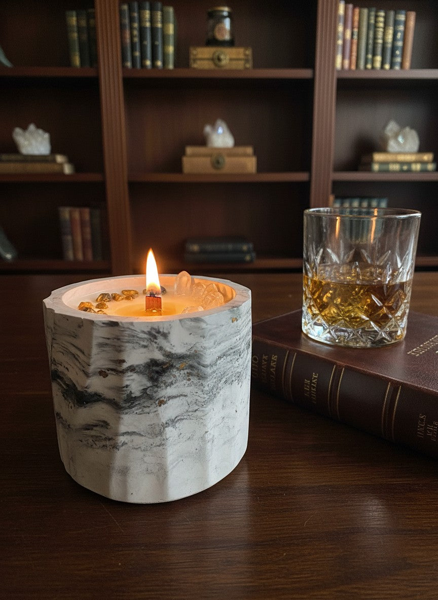 3 oz Eco-Resin Candle | Moonlit Wolf Creations