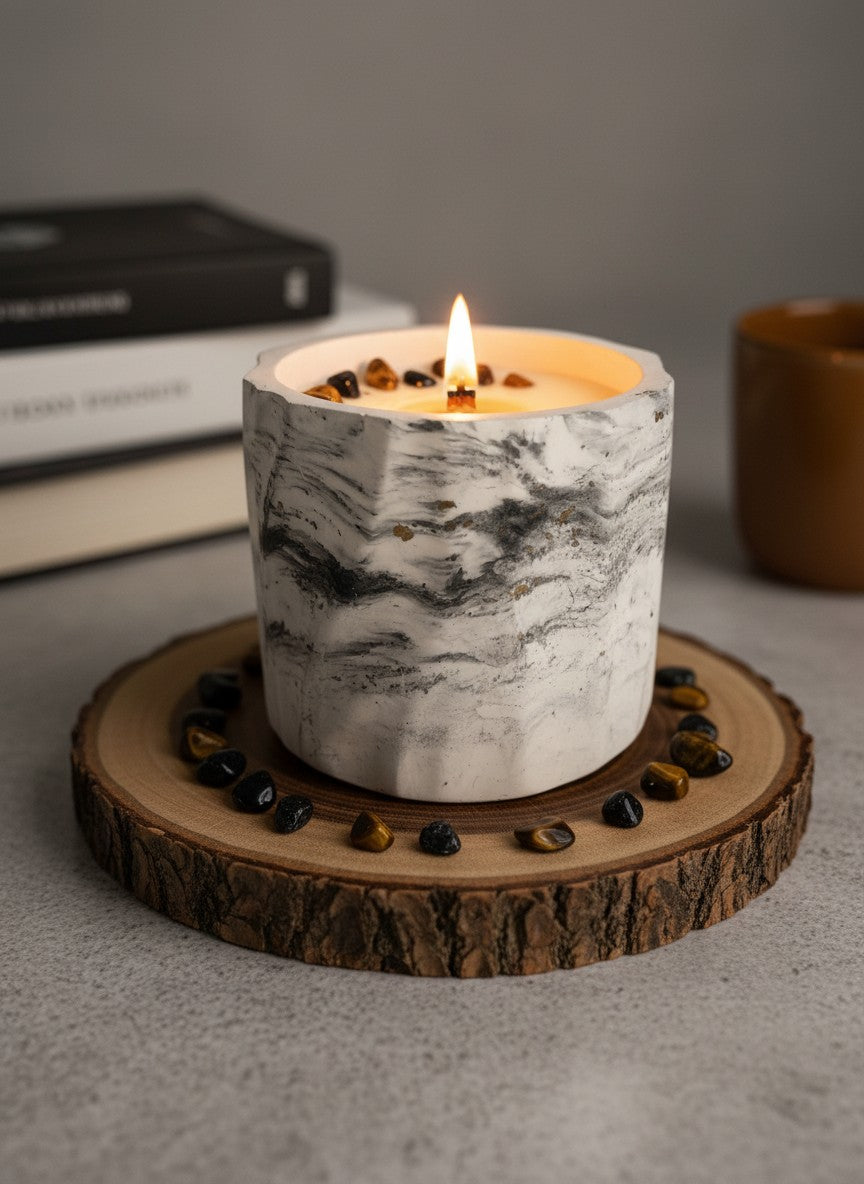 3 oz Eco-Resin Candle | Moonlit Wolf Creations