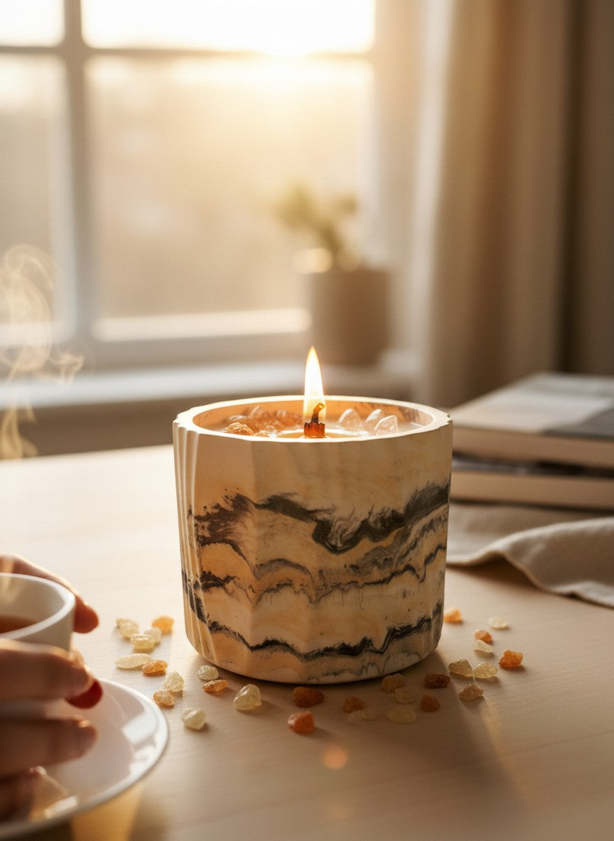 3 oz Eco-Resin Candle | Moonlit Wolf Creations
