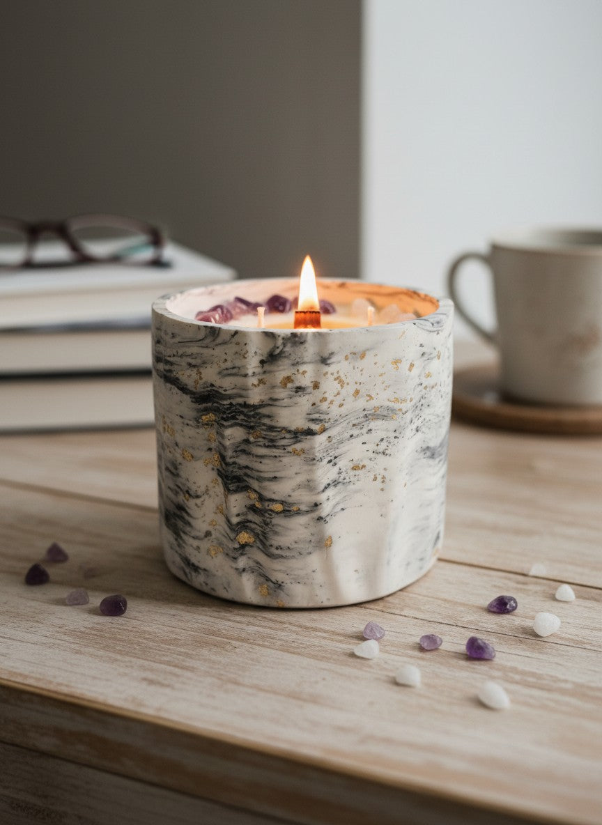 3 oz Eco-Resin Candle | Moonlit Wolf Creations