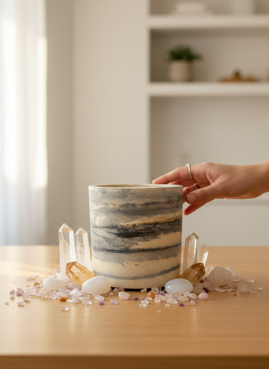 9 oz Eco-Resin Candle | Moonlit Wolf Creations