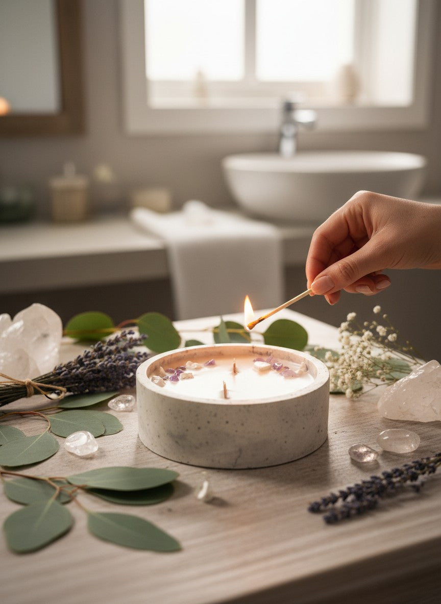 6 oz Eco-Resin Candle | Moonlit Wolf Creations (Copy)