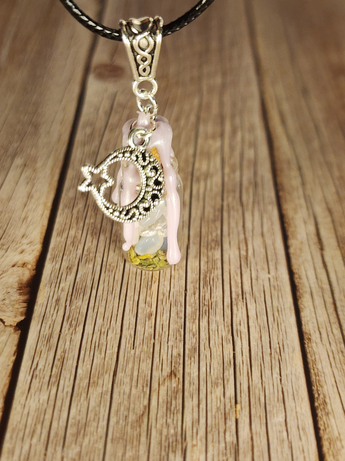 Mini Crystal Intention Jar Necklaces