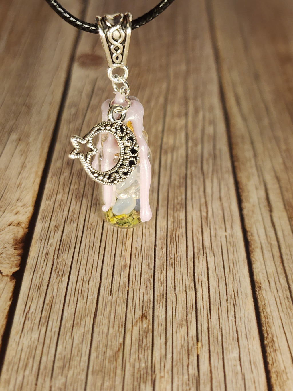 Mini Crystal Intention Jar Necklaces