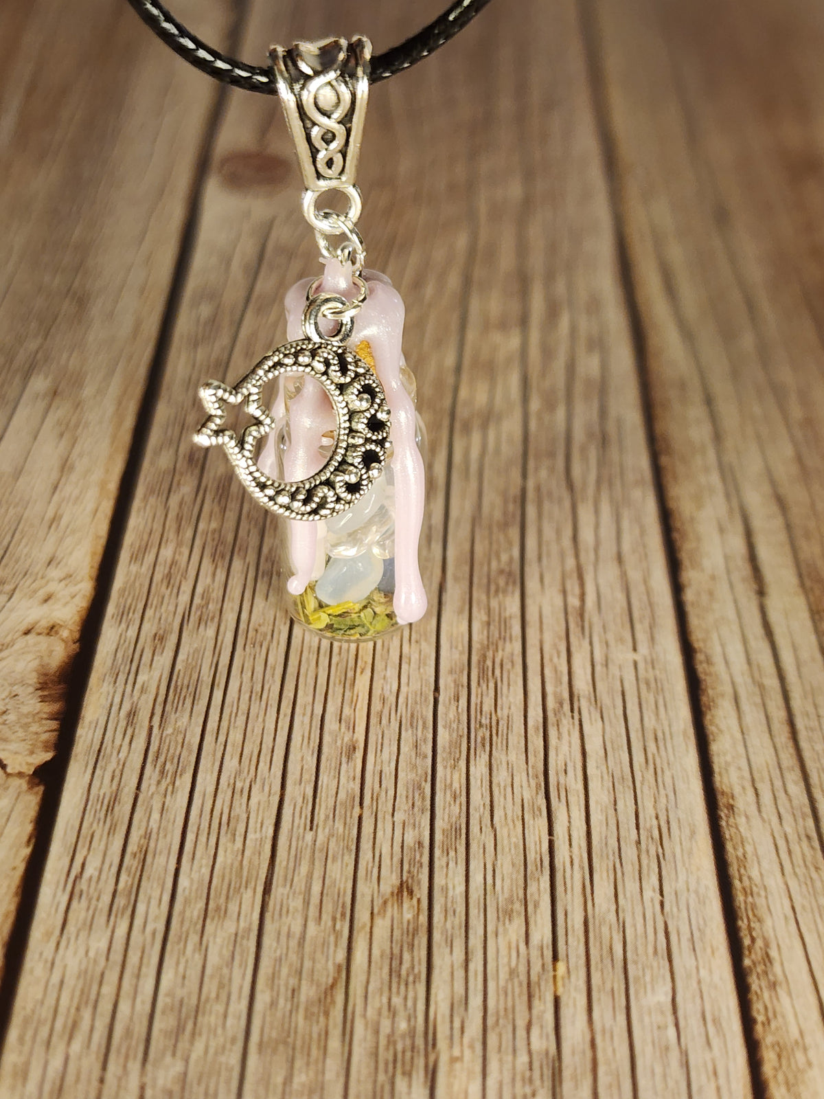 Mini Crystal Intention Jar Necklaces