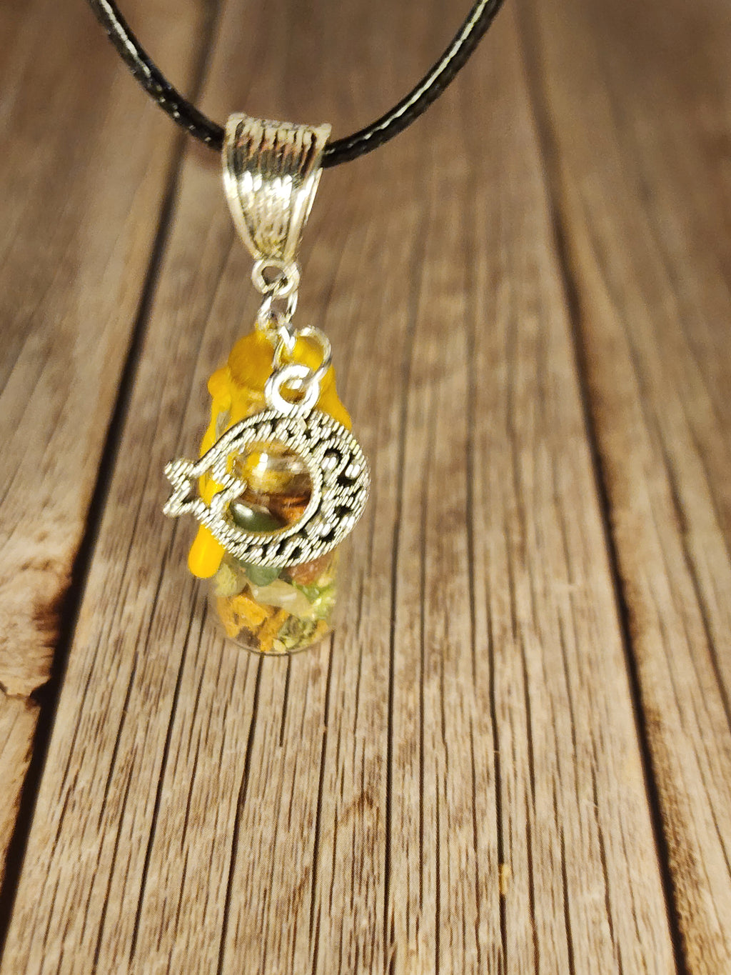Mini Crystal Intention Jar Necklaces