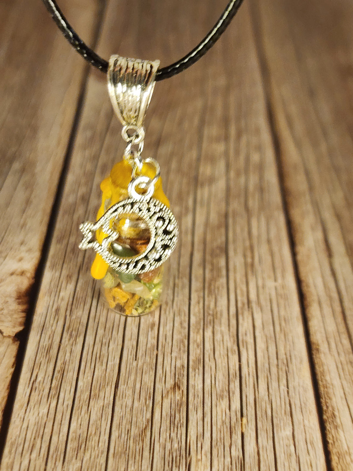 Mini Crystal Intention Jar Necklaces